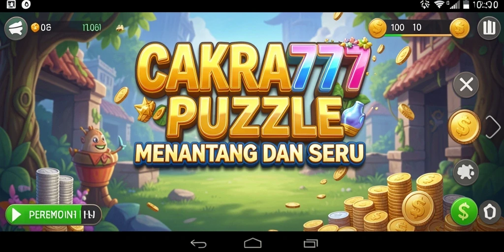 Tampilan gameplay Puzzle yang seru dan menarik.