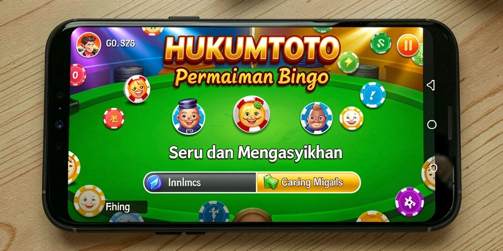 Gameplay HUKUMTOTO yang seru dan interaktif di Bingo.
