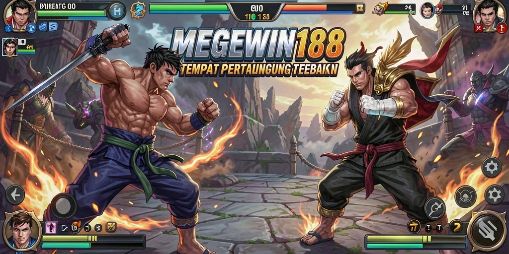 Gameplay mendebarkan di MEGEWIN188 dengan pertarungan yang intens.