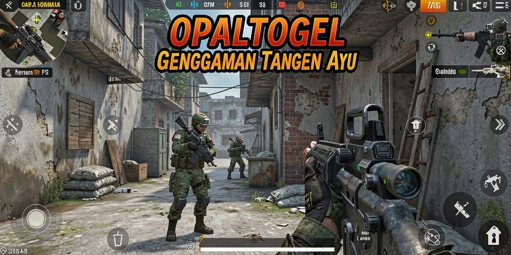 Tampilan gameplay menegangkan dari OPALTOGEL dengan grafis yang menawan.