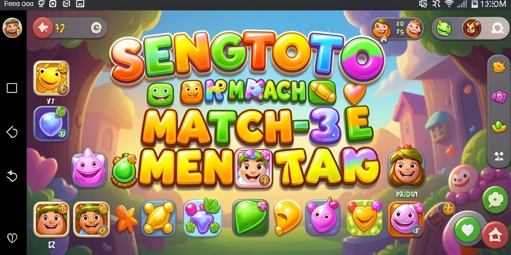 Tampilan gameplay SENGTOTO yang penuh warna dan seru.